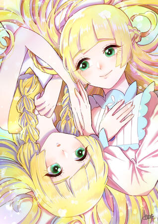 Pokemon / Lillie and Nihilego