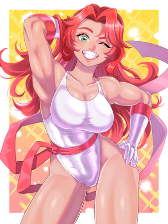 commission:48 Detail color/Thigh up commission
